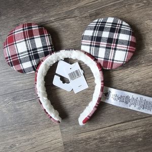 NWT Disney plaid ears